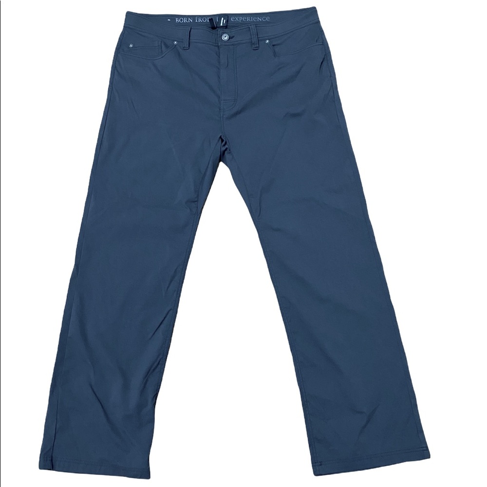 Prana Brion Stretch Slim Fit Pants Men’s Size 40X32 Gray